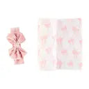 Mud Pie Bow Swaddle and Headband Set | newcondosarlington