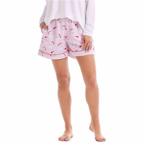 Mud Pie Santa Sleep Shorts | newcondosarlington