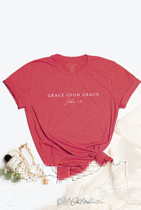 Grace Upon Grace Graphic Tee  | newcondosarlington