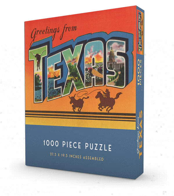 Greetings From Texas Puzzle | newcondosarlington