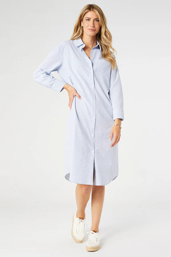 Brenna Button Up Maxi Dress | newcondosarlington