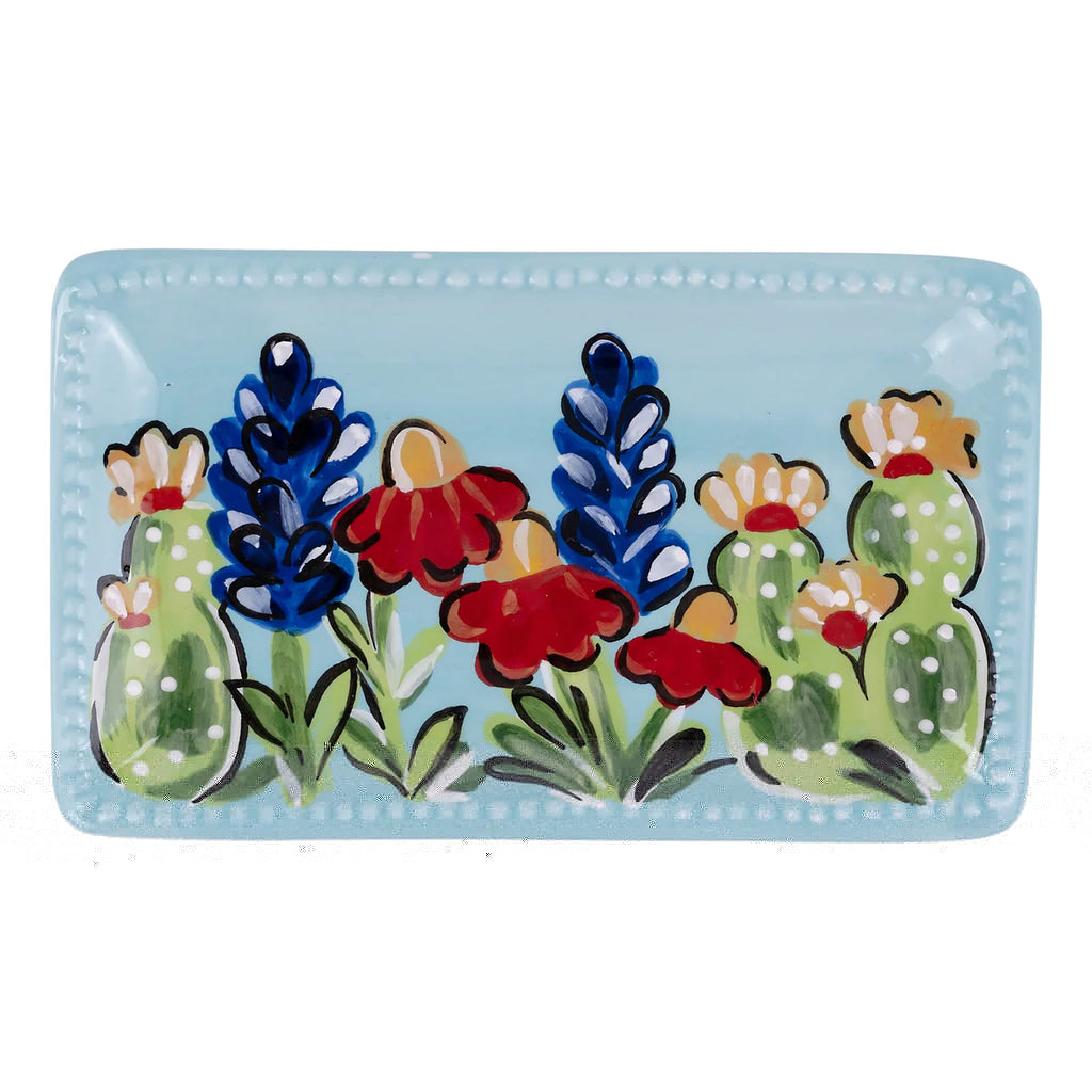 Texas Wildflower Trinket Tray | newcondosarlington