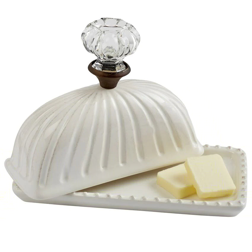 Mud Pie Door Knob Butter Dish | newcondosarlington