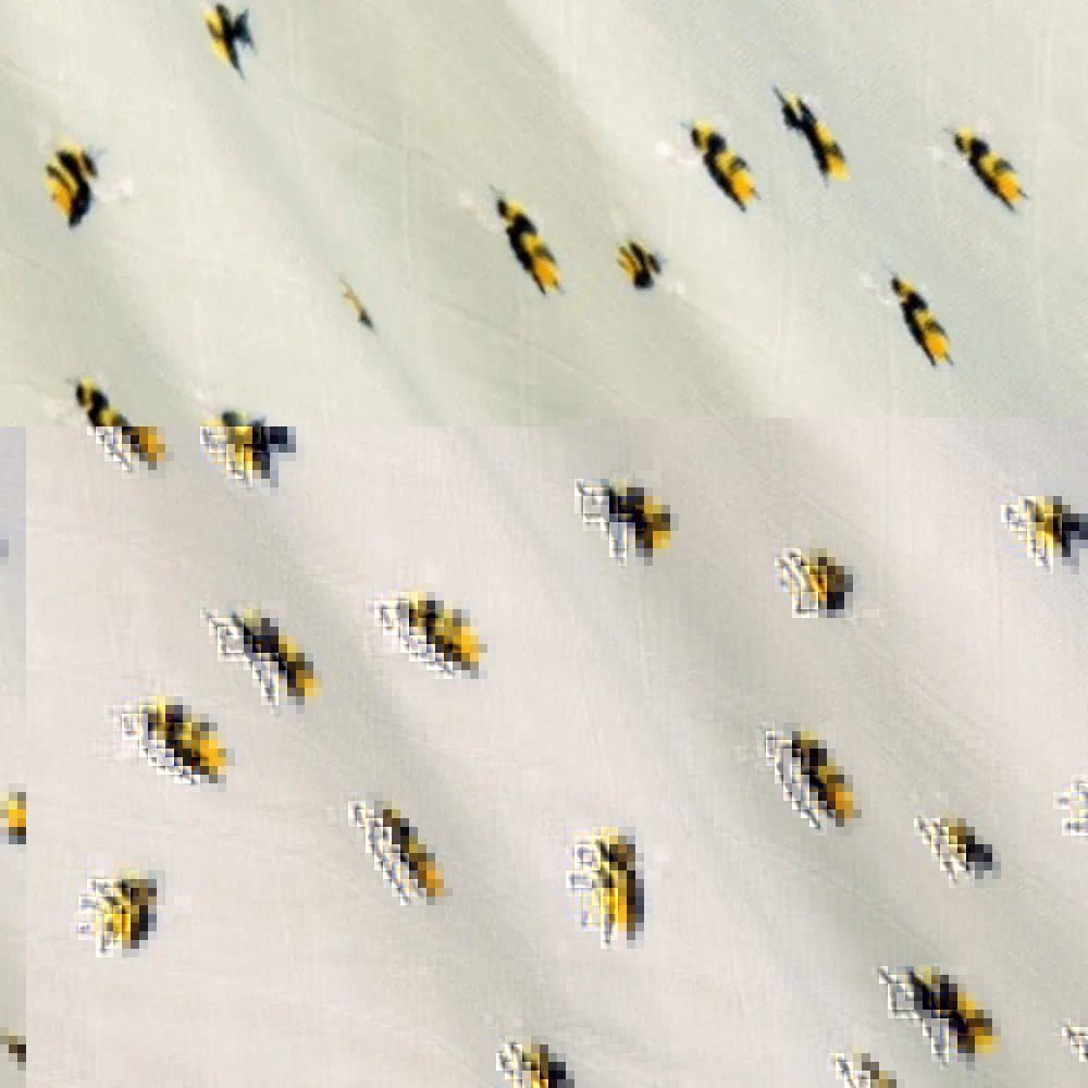 Bumblebee Bamboo Muslin Swaddle | newcondosarlington