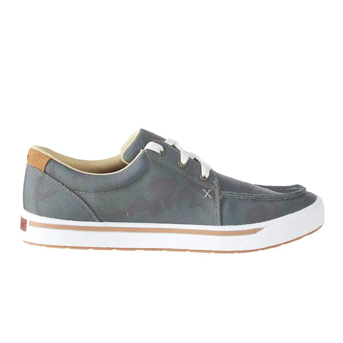 Twisted X Mens Green Camo Kicks Casual Shoes | newcondosarlington