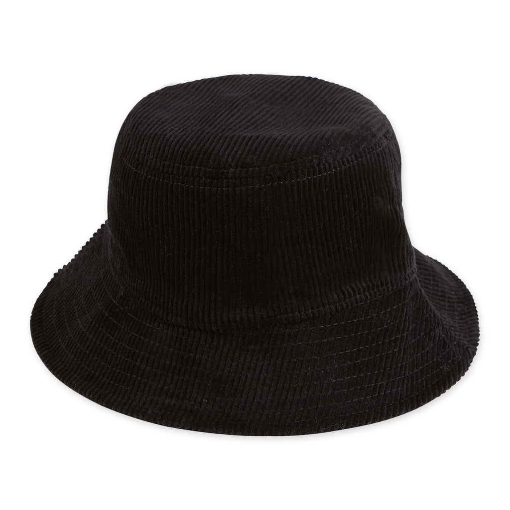 Corduroy Bucket Hat - Black | newcondosarlington